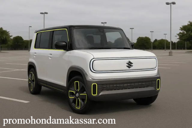 Suzuki eWX 2026 Mobil Listrik Futuristis